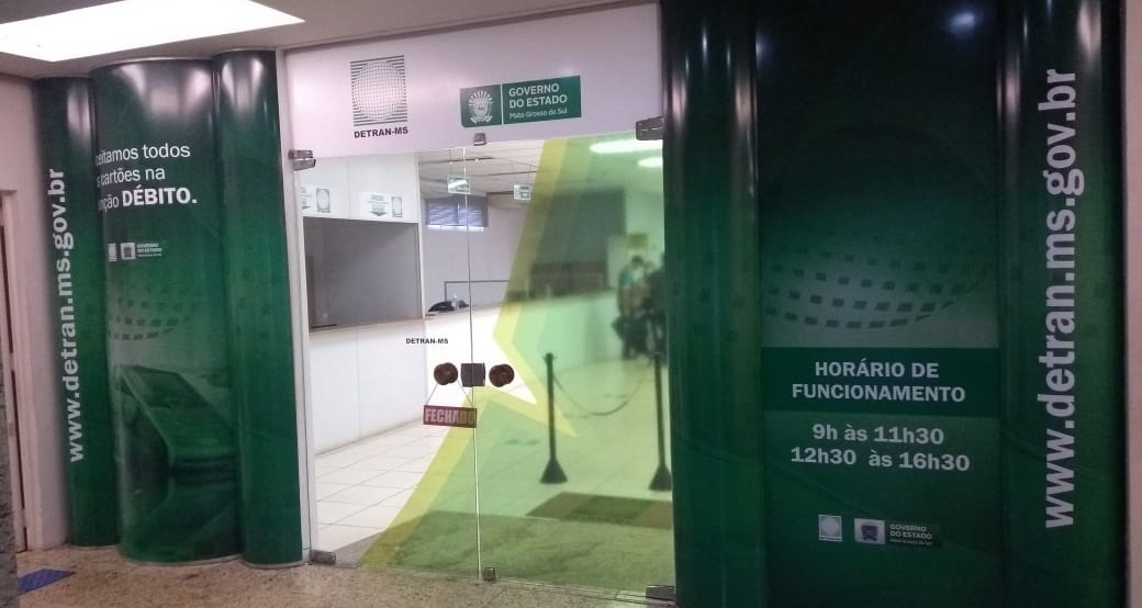 Agência do Detran no Pátio Central abre mais cedo a partir desta